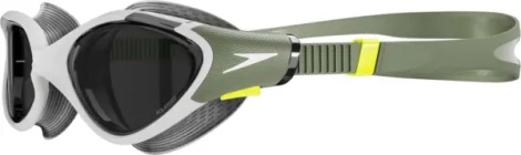 Окуляри для плавання жіночі Speedo BIOFUSE 2.0 POLARIZED оливково-жовто-сірі 8-00445917603
