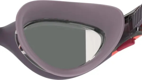 Окуляри для плавання жіночі Speedo BIOFUSE 2.0 MIRROR темно-сіро-помаранчеві 8-00377518706