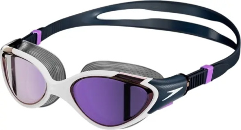 Очки для плавания женские Speedo BIOFUSE 2.0 MIRROR темно-сине-фиолетово-белые 8-00377516738