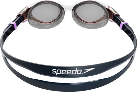 Очки для плавания женские Speedo BIOFUSE 2.0 MIRROR темно-сине-фиолетово-белые 8-00377516738