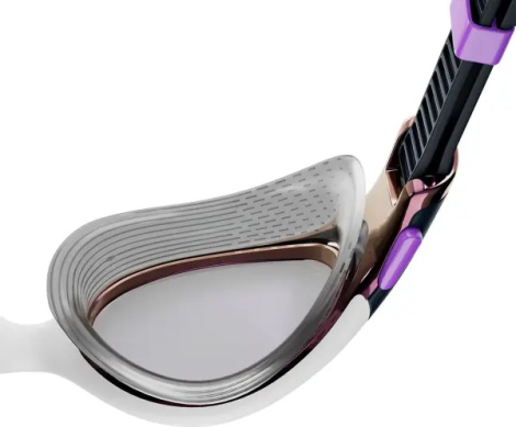 Очки для плавания женские Speedo BIOFUSE 2.0 MIRROR темно-сине-фиолетово-белые 8-00377516738