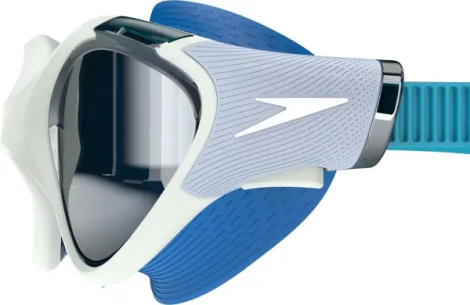 Очки для плавания женские Speedo BIOFUSE 2.0 MIRROR сине-бирюзово-белые 8-003775002