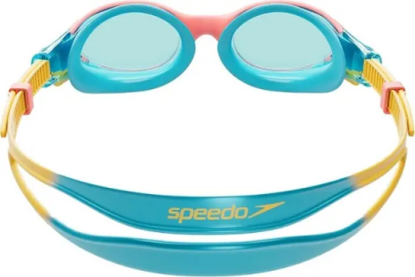 Окуляри для плавання дитячі Speedo BIOFUSE 2.0 JU блакитно-жовто-рожеві 8-00336315948