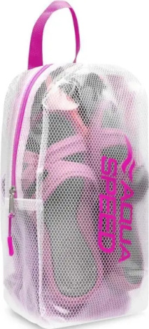 Косметичка Aqua Speed DRY POUCH M 7L прозрачно-бело-розовая 757-03