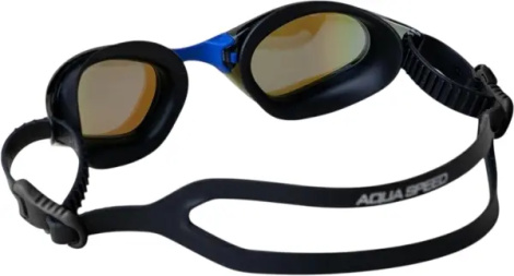 Очки для плавания Aqua Speed ZEN MIRROR черно-синие 717-17