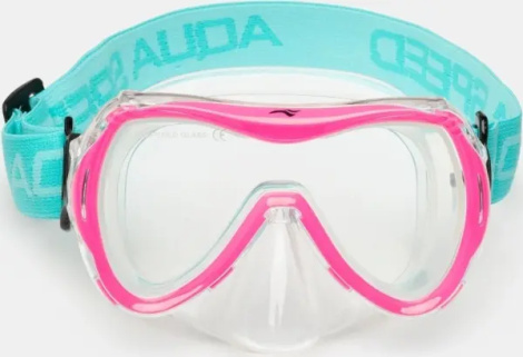 Маска для плавания детская Aqua Speed ALIZE FS розово-голубая 622-03