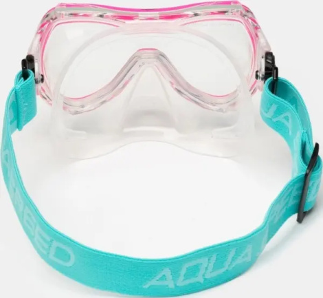 Маска для плавания детская Aqua Speed ALIZE FS розово-голубая 622-03