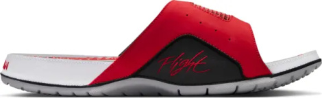 Шльопанці Nike JORDAN HYDRO 4 RETRO червоно-сірі 532225-600