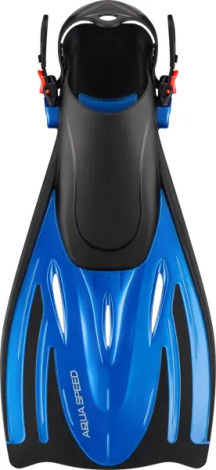 Ласти дитячі Aqua Speed WOMBAT KID синьо-чорні 528-11