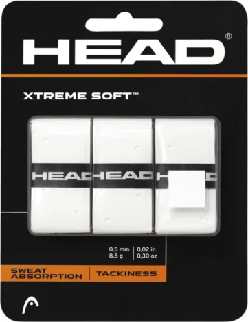 Обмотка для ракеток Head XTREMESOFT OVERGRIP біла (3 штуки) 285-104 white