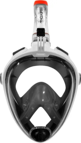 Маска для плавання повнолицьова Aqua Speed SPECTRA 2.0 чорно-біла 247-05
