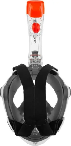Маска для плавання повнолицьова Aqua Speed SPECTRA 2.0 чорно-біла 247-05