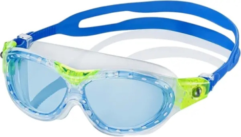 Очки для плавания детские Aqua Speed MARIN KID голубо-сине-лаймовые 215-61