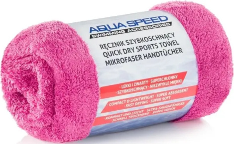 Полотенце Aqua Speed DRY CORAL розовое 50x100 см 157-27