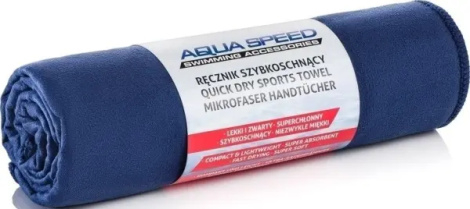 Рушник Aqua Speed DRY FLAT темно-синій 50x100 см 155-10