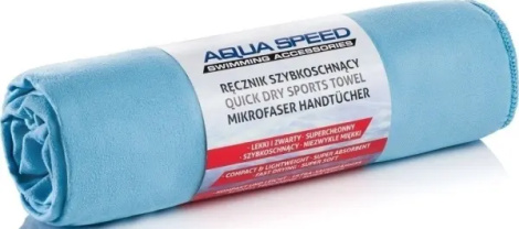 Полотенце Aqua Speed DRY FLAT голубое 50х100 см 155-02