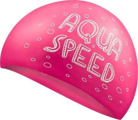 Шапочка для плавання дитяча Aqua Speed KIDDIE UNICORN рожева 142-Unicorn