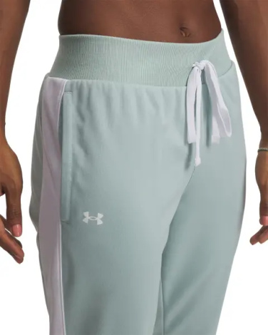 Спортивный костюм женский Under Armour TRICOT бирюзово-белый 1365147-477