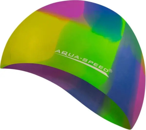 Шапочка для плавания Aqua Speed BUNT разноцветная 113-73