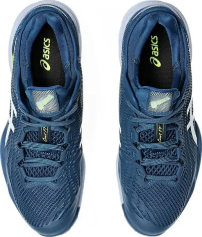 Кросівки тенісні Asics COURT FF 3 ALL COURT темно-синьо-лимонно-білі 1041A370-402
