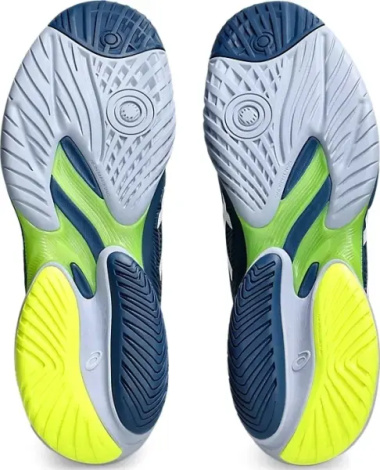 Кросівки тенісні Asics COURT FF 3 ALL COURT темно-синьо-лимонно-білі 1041A370-402