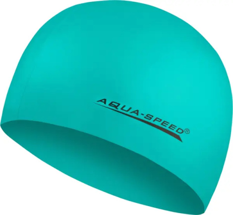 Шапочка для плавання Aqua Speed MEGA бірюзова 100-12