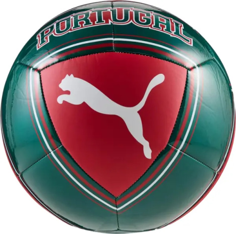 Футбольный мяч Puma PORTUGAL FTBLCULTURE темно-зелено-красный Размер 5 084983-01