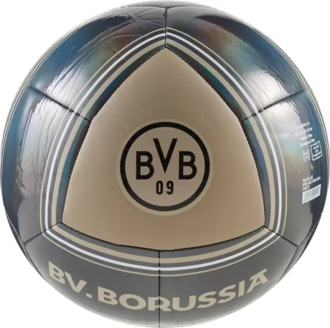Футбольный мяч Puma BORUSSIA DORTMUND FTBLCULTURE темно-серо-коричневый Размер 5 084974-02