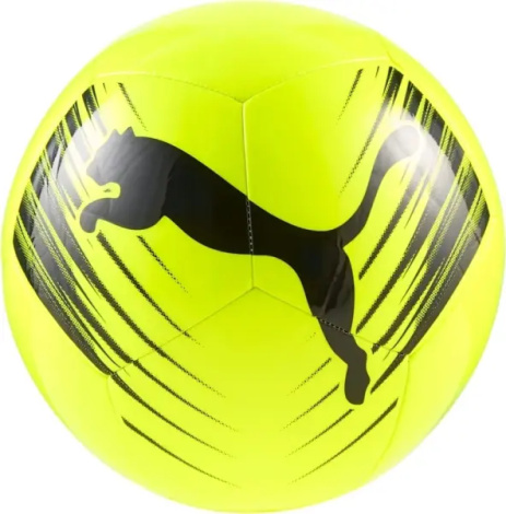 Футбольний м'яч Puma ATTACANTO GRAPHIC лимонно-чорний Розмір 5 084739-06