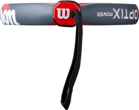 Ракетка для падл-тенниса Wilson OPTIX V2 POWER GRIP2 дымчато-темно-сине-красная WR190811U2