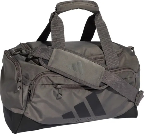 Сумка спортивна Adidas TRAINING DEFENDER DUFFLE BAG XSMALL 19,1L темно-сіра KE6245