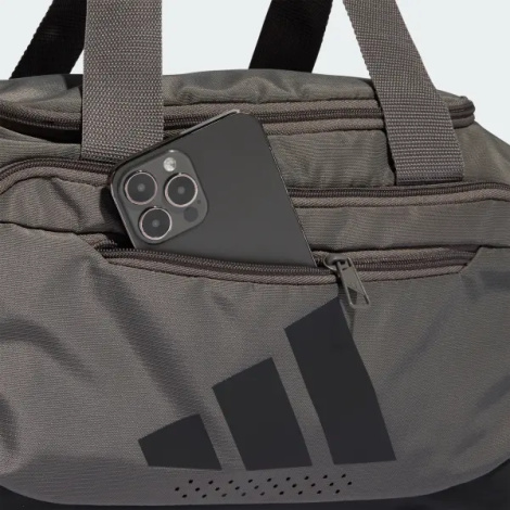 Сумка спортивна Adidas TRAINING DEFENDER DUFFLE BAG XSMALL 19,1L темно-сіра KE6245
