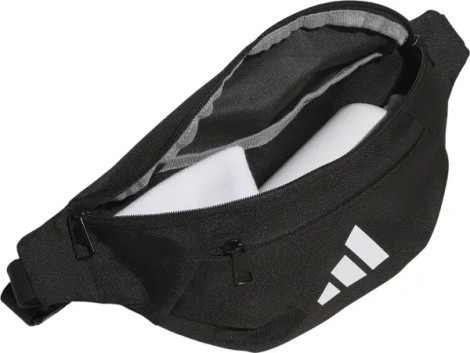 Сумка на пояс Adidas ESSENTIALS WAIST BAG 2,2L черная JM7155