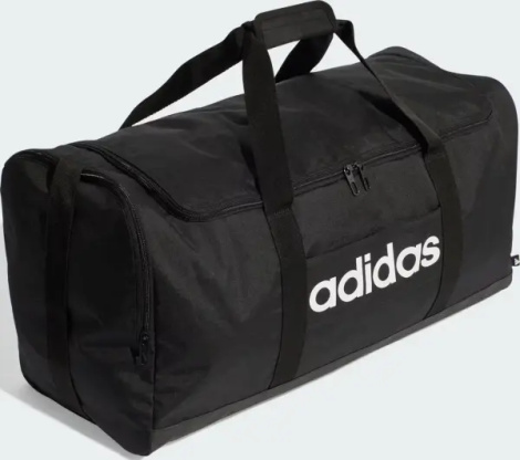 Сумка спортивная Adidas LINEAR DUFFEL LARGE 65,5L черная JE8344