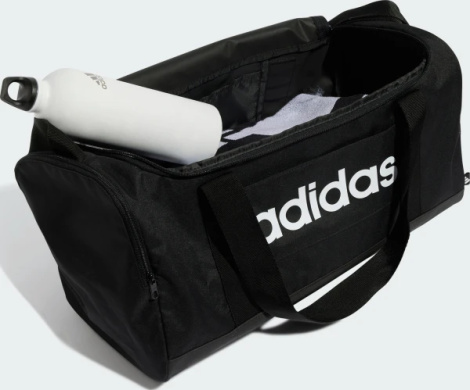 Сумка спортивная Adidas LINEAR DUFFEL SMALL 24L черная JE8343