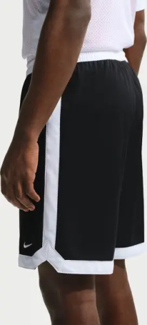 Шорты баскетбольные Nike DNA ACADEMY MEN'S DRI-FIT 20.5CM черно-белые IQ8608-011