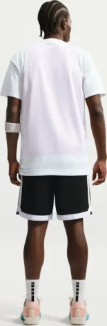 Шорты баскетбольные Nike DNA ACADEMY MEN'S DRI-FIT 20.5CM черно-белые IQ8608-011