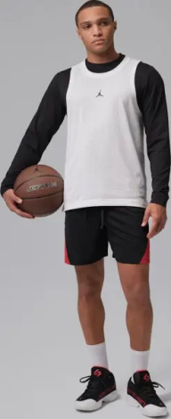 Шорты Nike JORDAN SPORT DRI-FIT черно-красные IQ5775-010