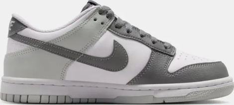 Кросівки підліткові Nike DUNK LOW (GS) сіро-білі IQ0804-102