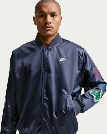 Куртка Nike CLUB VARSITY REISSUE темно-синя II4244-451