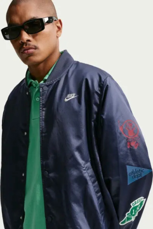 Куртка Nike CLUB VARSITY REISSUE темно-синя II4244-451