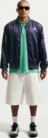 Куртка Nike CLUB VARSITY REISSUE темно-синя II4244-451