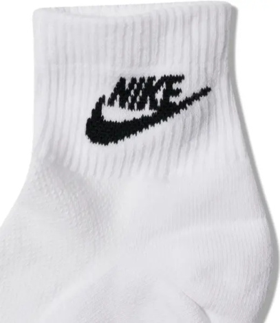 Носки Nike EVERYDAY ELEVATED ANKLE белые (3 пары) IH8523-901