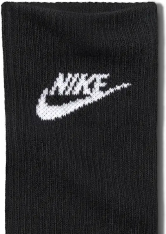 Носки Nike EVERYDAY ELEVATED CREW черные (3 пары) IH8522-902