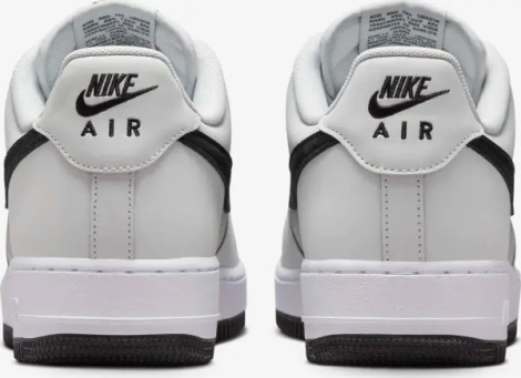 Кроссовки Nike AIR FORCE 1 '07 LV8 бело-черно-голубые IH4462-001