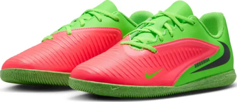 Футлазки (бампи) дитячі Nike JR PHANTOM 6 LOW CLUB «ERLING HAALAND» IC EH салатово-червоні IH1803-603