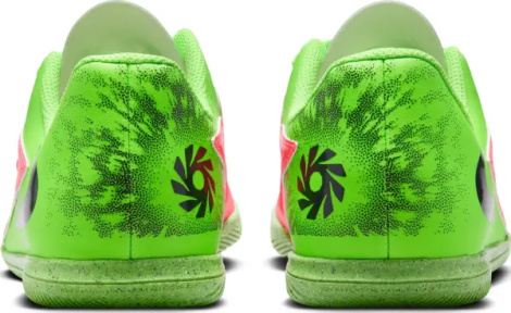 Футлазки (бампи) дитячі Nike JR PHANTOM 6 LOW CLUB «ERLING HAALAND» IC EH салатово-червоні IH1803-603