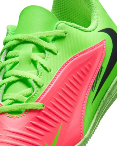 Футлазки (бампи) дитячі Nike JR PHANTOM 6 LOW CLUB «ERLING HAALAND» IC EH салатово-червоні IH1803-603