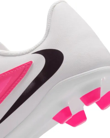 Бутси дитячі Nike JR PHANTOM 6 LOW CLUB FG/MG біло-рожеві IH1800-901