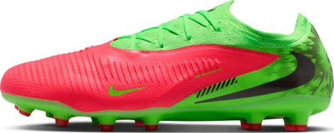 Бутси Nike PHANTOM 6 LOW PRO "ERLING HAALAND" AG-PRO EH салатово-червоні IH1777-603